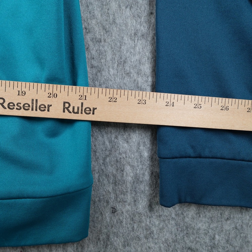 Nike Hoodie Mens Extra Large Teal Blue Colorblock Therma Fit Dri Fit Training - Picture 9 of 12